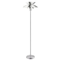 Allegra Modern Floor Lamp Satin Chrome - 22709
