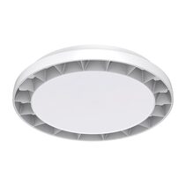 Gear-350 24W Dimmable LED Oyster Tri-Colour IP54 - 22672