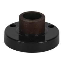 Post Top Thread Adaptor To Suit Traditional Coachlight Range Black - 16070