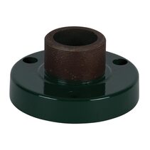 Post Top Thread Adaptor To Suit Traditional Coachlight Range Green - 16072