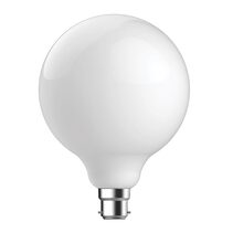 Filament Frosted G120 8.5W B22 Dimmable LED Globe / White - 65987