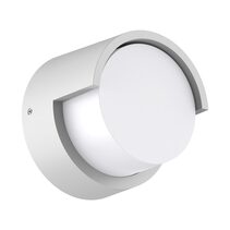 Livi-5 Modern 5W LED Exterior Wall Light IP65 White / Tri-Colour - 22691