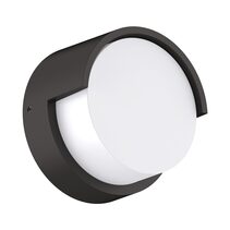 Livi-8 Modern 8W LED Exterior Wall Light IP65 Black / Tri-Colour - 22692
