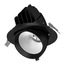 Scoop-25 25W Dimmable LED Downlight Black / Tri-Colour - 20470