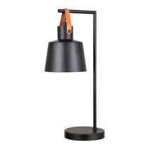 Strap Table Lamp Matt Black - 22720