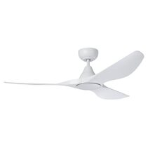 Surf 52" DC Ceiling Fan With 20W Dimmable LED Matt White / Tri-Colour - 20549901