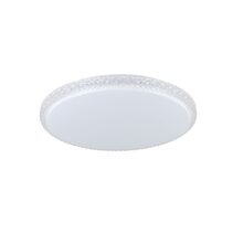Delilah 36W LED Crystal Effect Oyster White / Tri-Colour - 205671