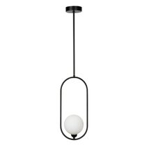 Dacaran 1 Light Pendant Black - DACARAN-1P Black