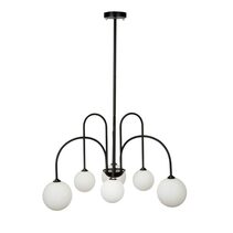 Mirtillo 6 Light Pendant Black - MIRTILLO-6L Black