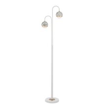Oneta 2 Light Floor Lamp White - ONETA FL2-WHCL