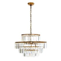Savoia 8 Light Crystal Chandelier Gold - SAVOIA-8L French Gold