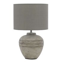 Sierra Ceramic Table Lamp Grey - SIERRA TL-GY