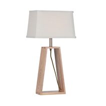 Jordan Timber Table Lamp Natural - UTLJORDAN