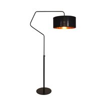 Zee Floor Lamp Black - UFL-ZEE-BLK(A+B)
