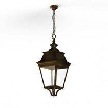 Avenue 3 N° 1 Pendant Gold Patina / Clear Glass IP44 - 103001009