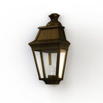 Avenue 3 N° 2 Wall Light Gold Patina / Clear Glass IP44 - 103006009