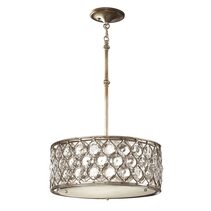 Lucia Pendant Chandelier Burnished Silver - FE-LUCIA-B