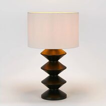 Aldo Table Lamp Black With Shade - MRDLMP0015B