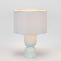 Vivica Table Lamp White With Shade - MRDLMP0017W