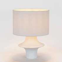 Tyler Small Table Lamp White With Shade - MRDLMP0022