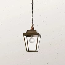 Quadro Large Outdoor Pendant Light With Clear Glass IP43 - 262.50.OT