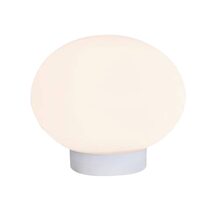 Orb Small Mirror Wall Light White - UWL-ORB-WH