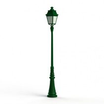 Avenue 3 N° 7 35W LED Post Light Fir Green & Opal PMMA / Warm White - 103030067