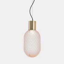 Bloom Long Pendant Frosted Pink - 279.01.PS