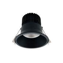 Dyna 15W Dimmable COB LED Downlight Black / Tri-Colour - DYNA15-BLK-3CCT