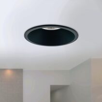 Dyna 15W COB LED Dimmable Downlight Black / Tri-Colour