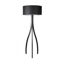 Danmark 1 Light Floor Lamp Black - DANMARK-F/Lamp Black