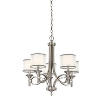 Lacey 5 Light Chandelier Antique Pewter - KL/LACEY5/AP