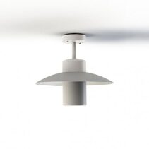 Aubanne N° 2 E27 Ceiling Light Pure White / Frosted Glass IP44 - 101004101