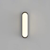 Bode 14W LED Dimmable Wall Light Iron / Warm White IP44