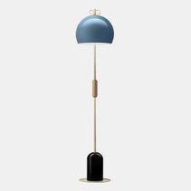 Bon Ton Round Floor Lamp Blue - N7G3AO
