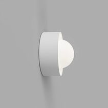 Orb Sur Small Wall Light White IP44