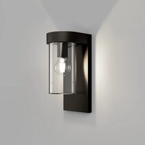 Tuva Outdoor Wall Light Old Bronze Flat / Clear IP44