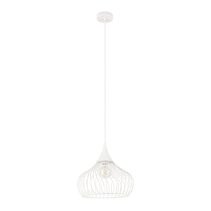 Staverton 1 Light Pendant White - 205158N