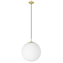 Rondo Extra Large Pendant Matt Brass - 205244