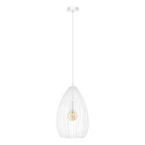 Clevedon 1 Light Pendant White - 205662