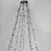Tree Lts 360 LED Crisp White 2 Meter Multi - Strand / Warm White IP44 - 410835N