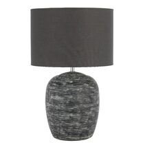 Dusty Ceramic Table Lamp Dark Grey - DUSTY TL-DGY