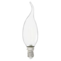 Candle LED Flame Tip 4W E14 Dimmable / Cool White - LFCAN4WPSESCWD