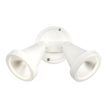 Stinger 20W LED Twin Spotlight White / Tri-Colour IP44 - 22287/05