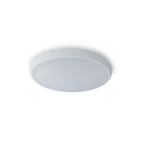 Low Profile 12W LED Dimmable Oyster White / TRI-Colour IP54 - AT3014/12/TRI