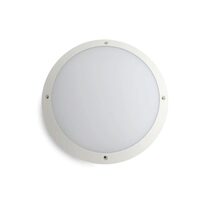 Round 12W LED Bunker Light Tri-Colour IP66 - AT3016/WH/RD/TRI