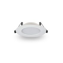 Low Profile 12W Dimmable LED Downlight White / Tri-Colour - AT9034/WH/TRI