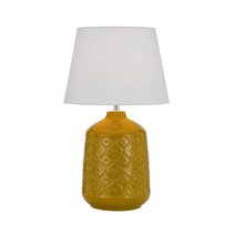 Baci Table Lamp Butterscotch - BACI TL-BSWH