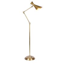 Grasshopper Floor Lamp Antique Brass - ELPIM52310AB