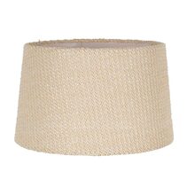 Paper Weave Taper Lamp Shade XL Ivory - ELSZ1816105IVPW